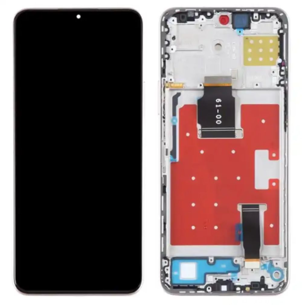 LCD za Honor X8a/ Honor 90 Lite + touch screen + frame Silver CHO