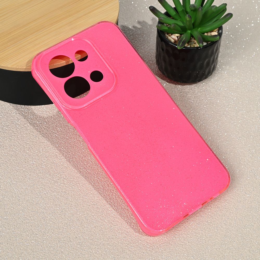 Torbica Sparkle Dust za Xiaomi Redmi 15C 4G 173mm pink
