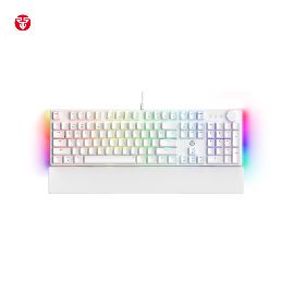 Tastatura Mehanicka Gaming Fantech MK894 RGB Maxpower II bela (yellow zest switch)