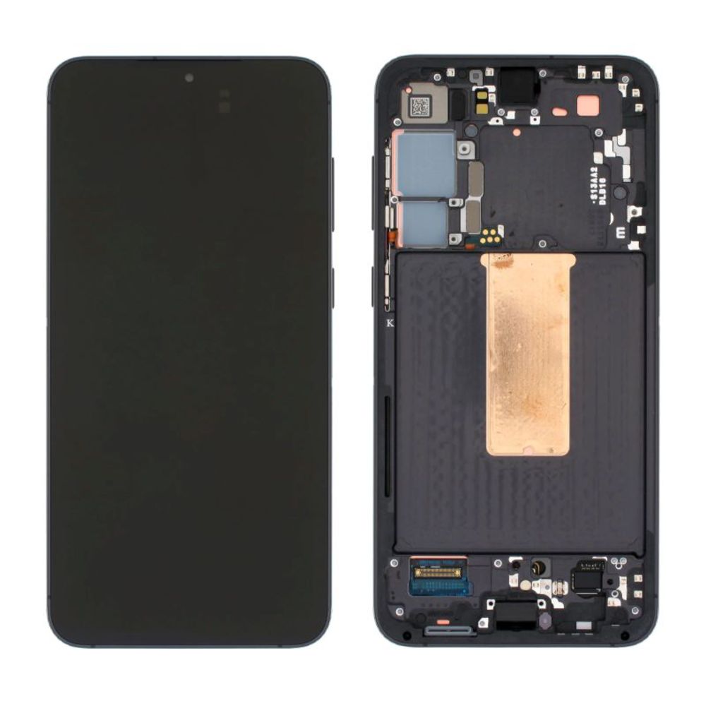 LCD za Samsung S916B/Galaxy S23 Plus + touch screen + frame Phantom Black Service Pack ORG/GH82-30477A