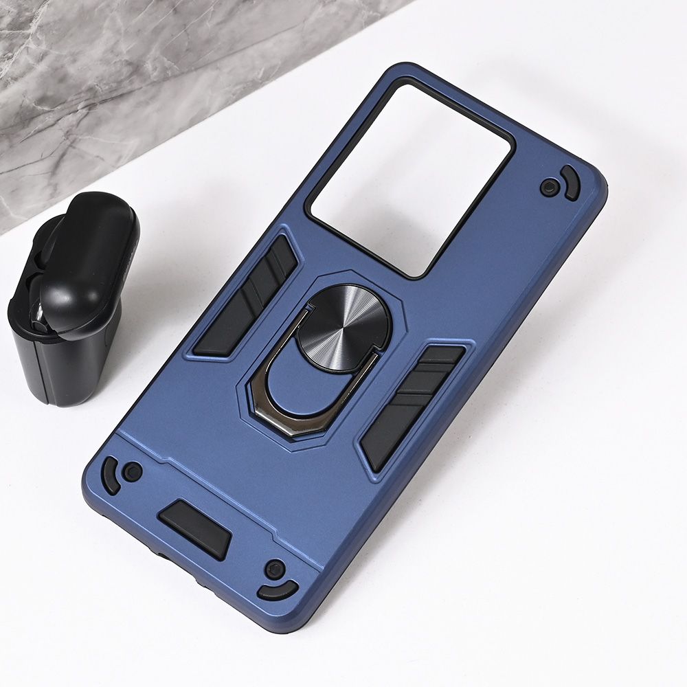 Torbica Hard Ring za Xiaomi Redmi Note 14s tamno plava
