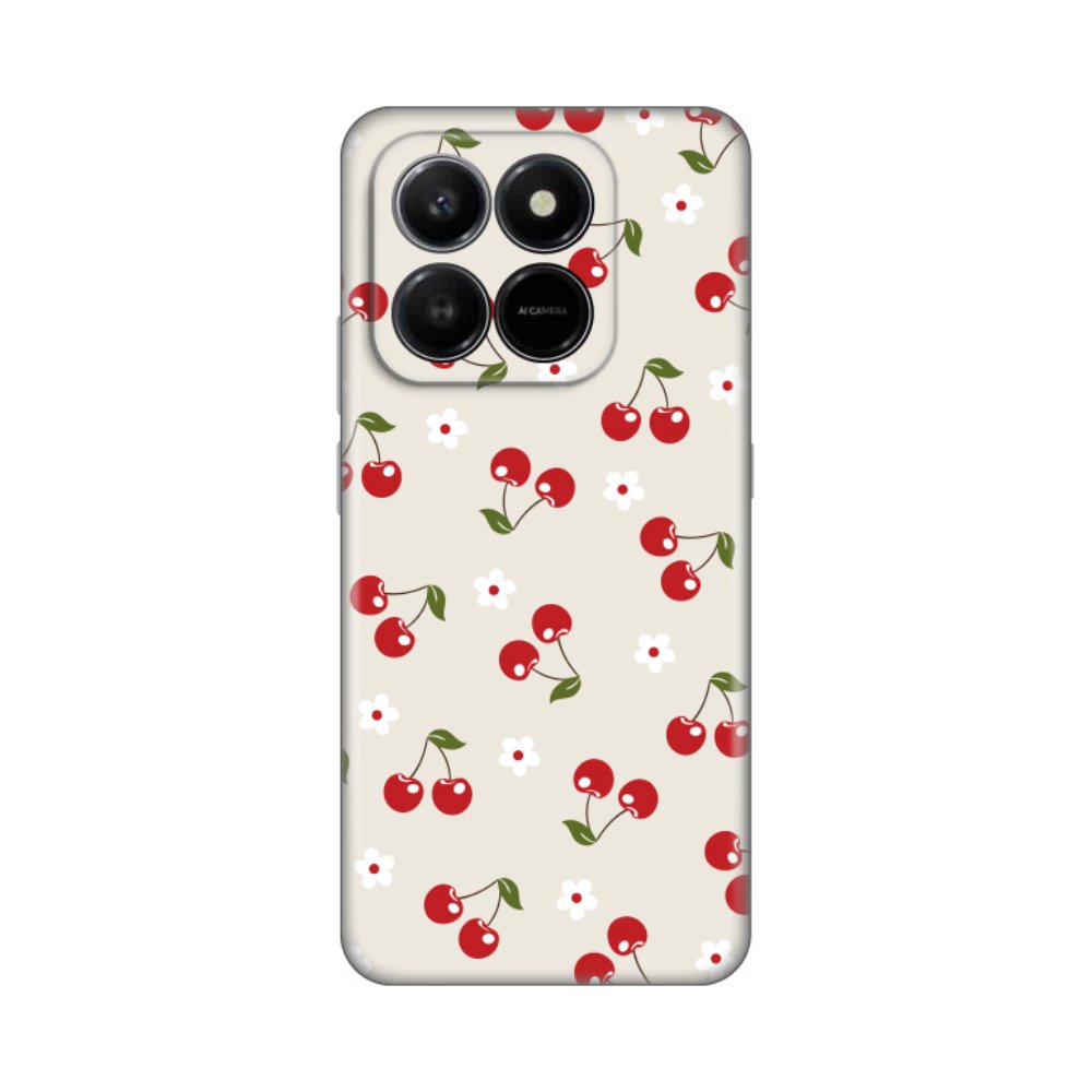 Torbica Silikonska Print za Honor X7d 4G/400 Smart 5G Cherry and Flowers