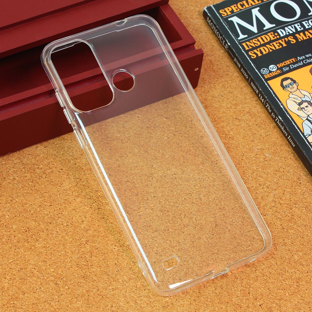Torbica silikonska Ultra Thin za ZTE Blade A53 transparent