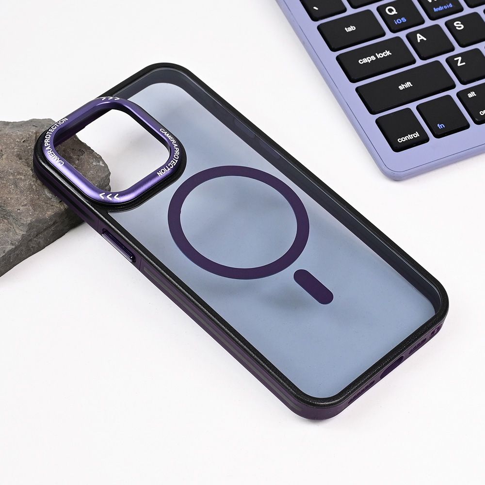 Torbica Magsafe Trendy za iPhone 13 Pro Max 6.7 ljubicasta