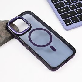 Torbica Magsafe Trendy za iPhone 13 Pro Max 6.7 ljubicasta