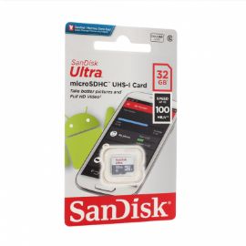 Slika Mem. Kartica SanDisk SDHC 32GB Ultra Micro 100MB/s Class 10/UHS-I bez adaptera