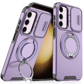 Slika Torbica CamShield Ring stand za Samsung S911B Galaxy S23 ljubicasta