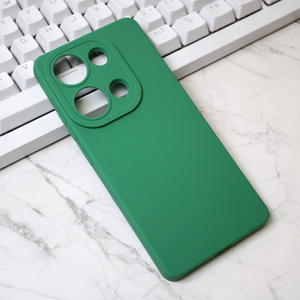 Torbica Silikon Pro Camera za Xiaomi Redmi Note 13 Pro 4G (EU) zelena
