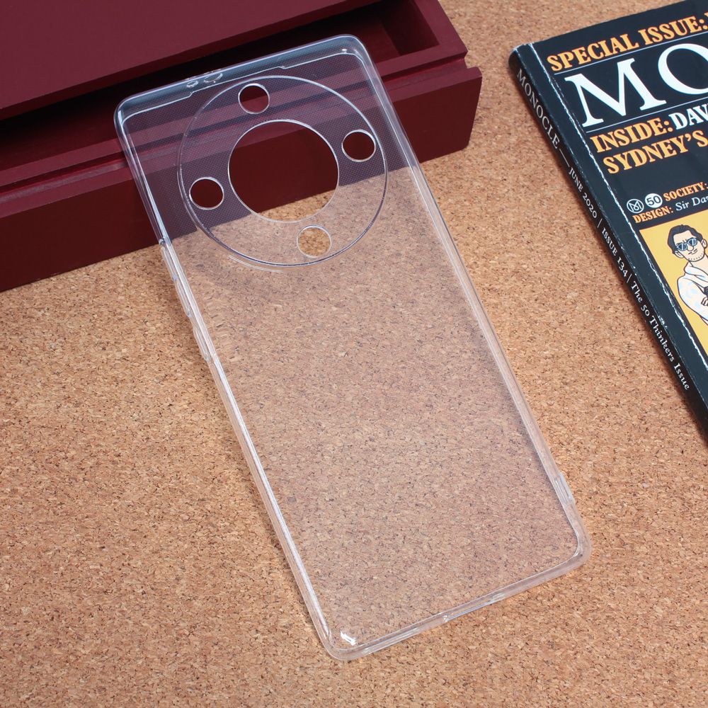 Torbica silikonska Ultra Thin za Honor Magic 5 Lite transparent
