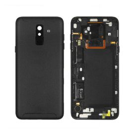 Slika Oklop za Samsung A605/Galaxy A6 Plus 2018 crni+Senzor otiska prsta za SPO SH