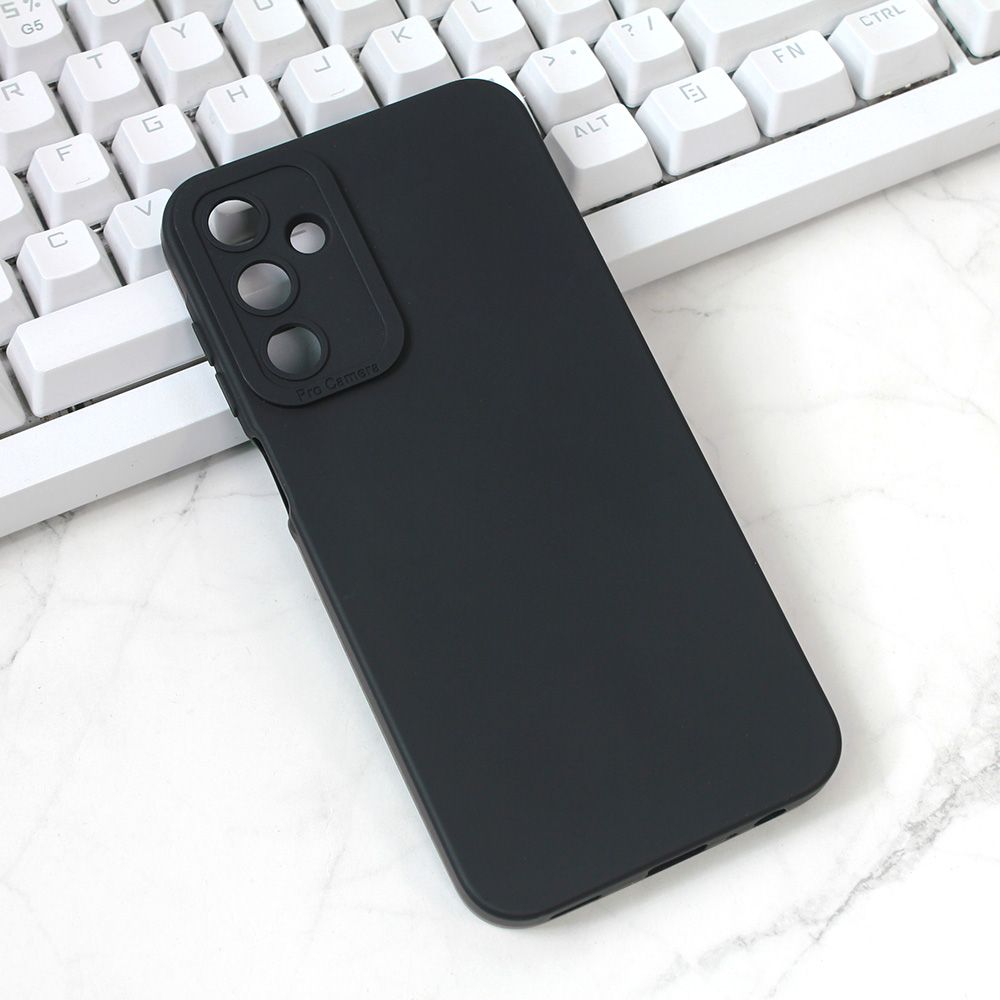 Torbica Silikon Pro Camera za Samsung A156B Galaxy A15 5G crna