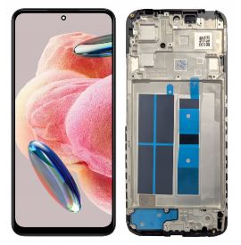 LCD za Xiaomi Redmi Note 12 4G + touch screen + frame Black TFT