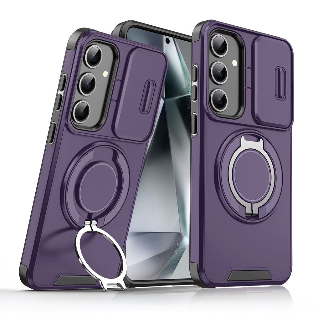 Torbica CamShield Ring stand za Samsung S941B Galaxy S26 ljubicasta