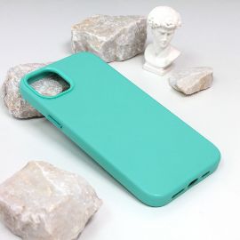 Slika Torbica Beautiful Shine Leather iPhone 14 Plus 6.7 mint