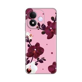 Torbica Silikonska Print Skin za Xiaomi Redmi Note 17 4G/5G Pink Orchid