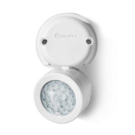 Slika PIR detektor pokreta, montaza na zid, beli, kontakt za taster, IP55, 1NO/10A, 230VAC, 18.81.8.230.0000