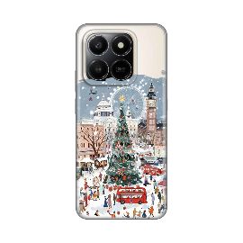 Slika Torbica Silikonska Print Skin za Honor X7d 4G/400 Smart 5G Christmas Town