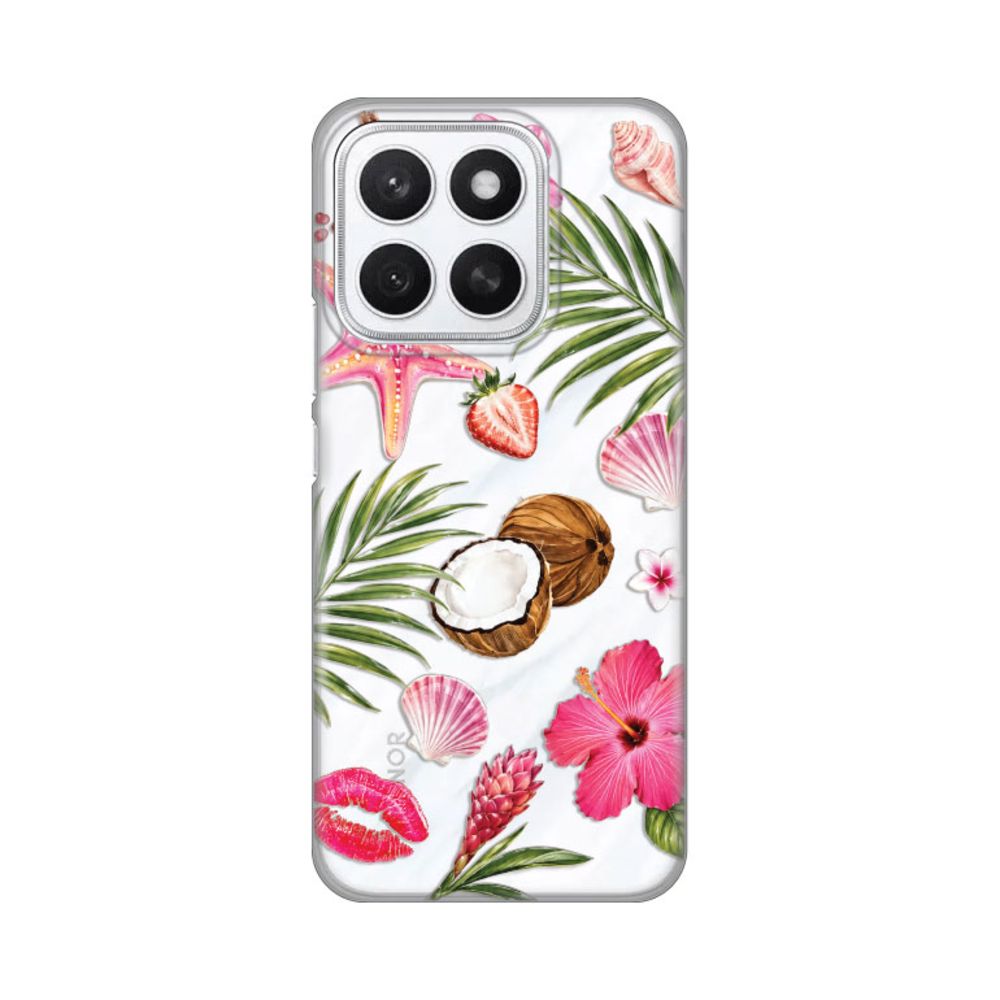 Torbica Silikonska Print za Honor X8c Coconut Paradise