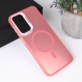 Slika Torbica Magsafe Clear za Samsung A266B Galaxy A26 roze