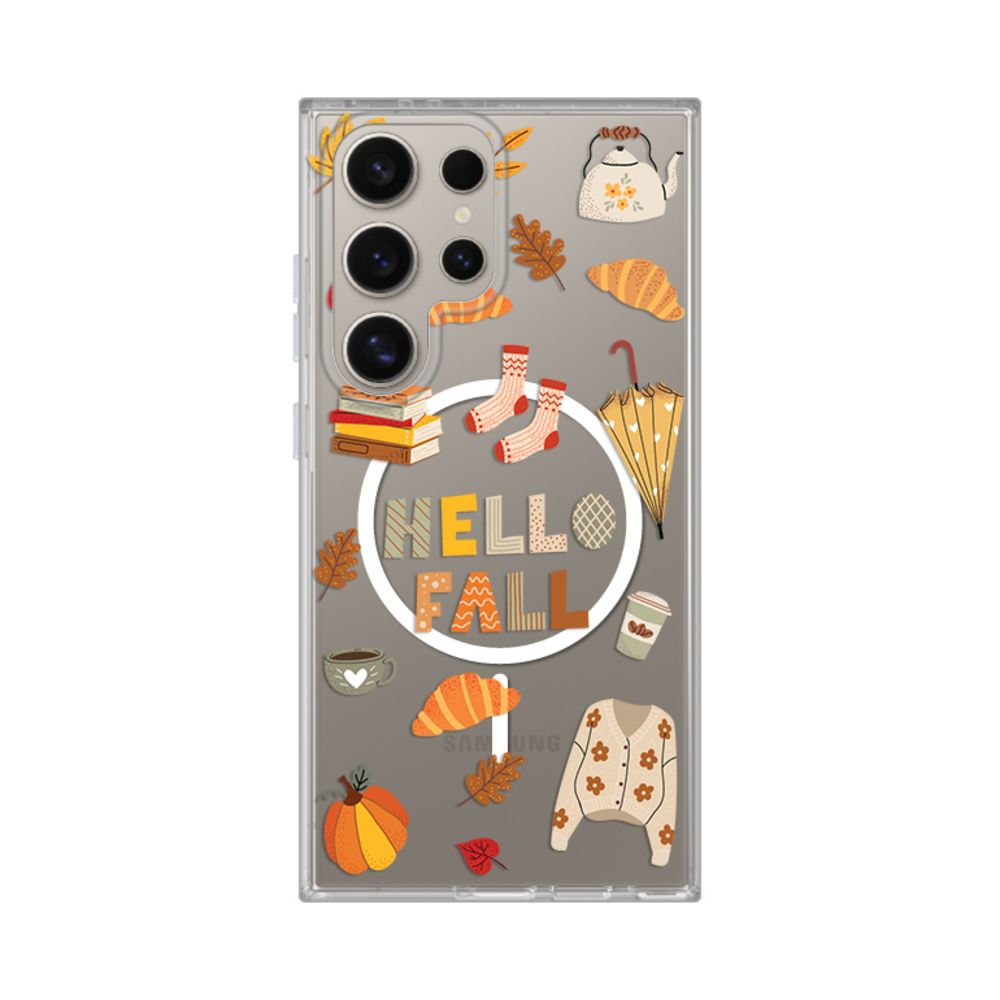 Torbica Print Magsafe za Samsung S918B Galaxy S23 Ultra Hello Fall