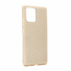 Slika Torbica Crystal Dust za Samsung A915F Galaxy A91/S10 Lite zlatna