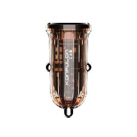Auto punjac KONFULON C85Q, 3.6A, QC3.0 22.5W, PD 30W transparentan
