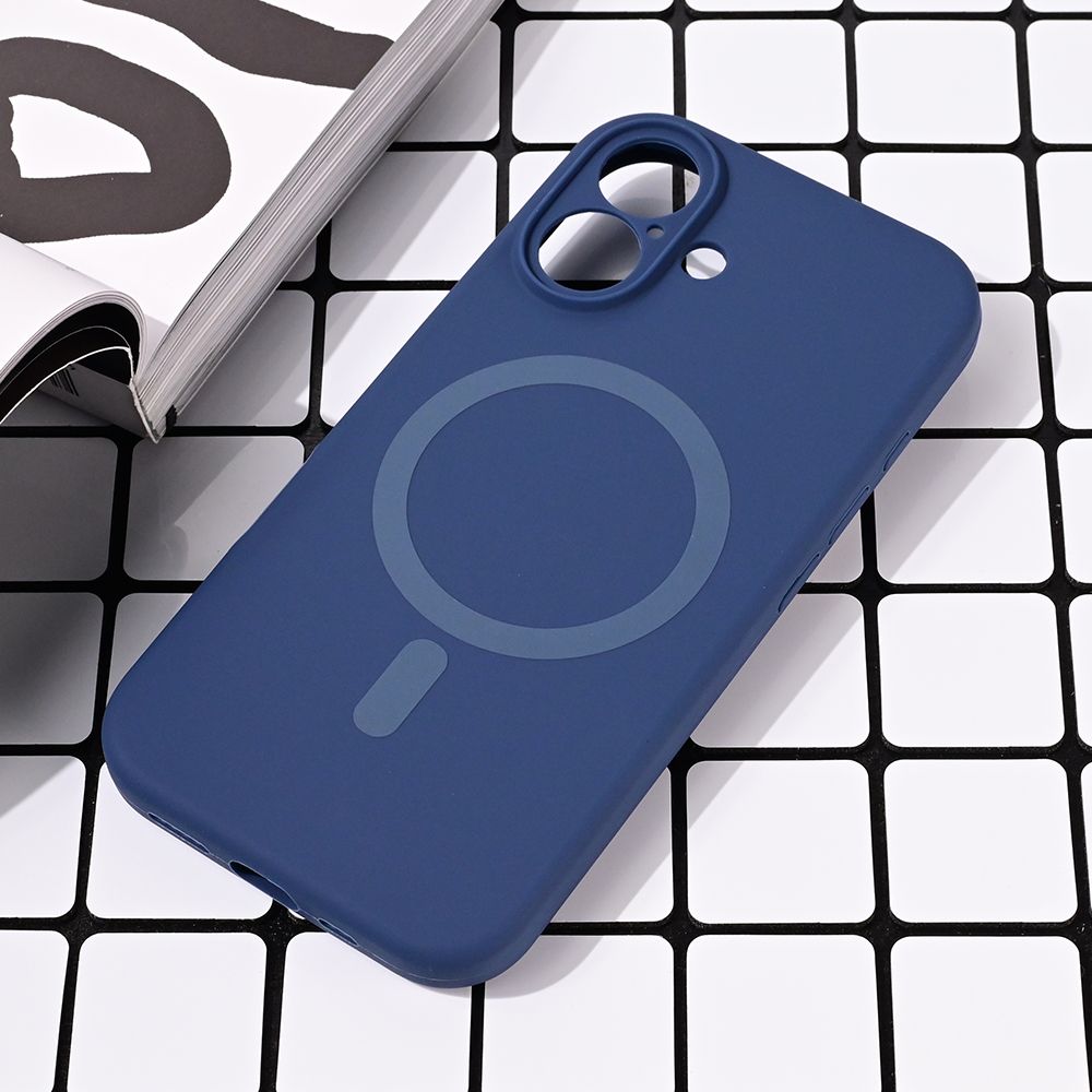 Torbica Magsafe Pure color za iPhone 16 6.1 plava