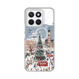 Torbica Silikonska Print Skin za Honor X8c Christmas Town