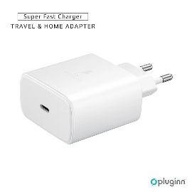 Kucni Punjac Pluginn AJ-45 KP45W PD Fast 45W za Samsung beli CE