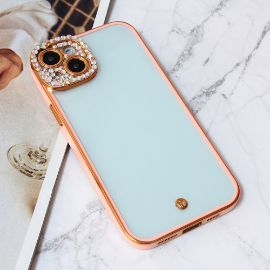 Slika Torbica Cirkon Camera za iPhone 15 Plus 6.7 roze