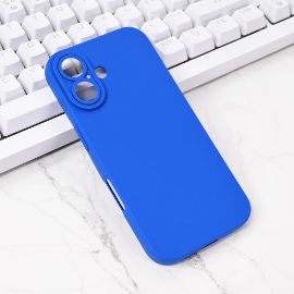 Slika Torbica Silikon Pro Camera za iPhone 16 6.1 tamno plava