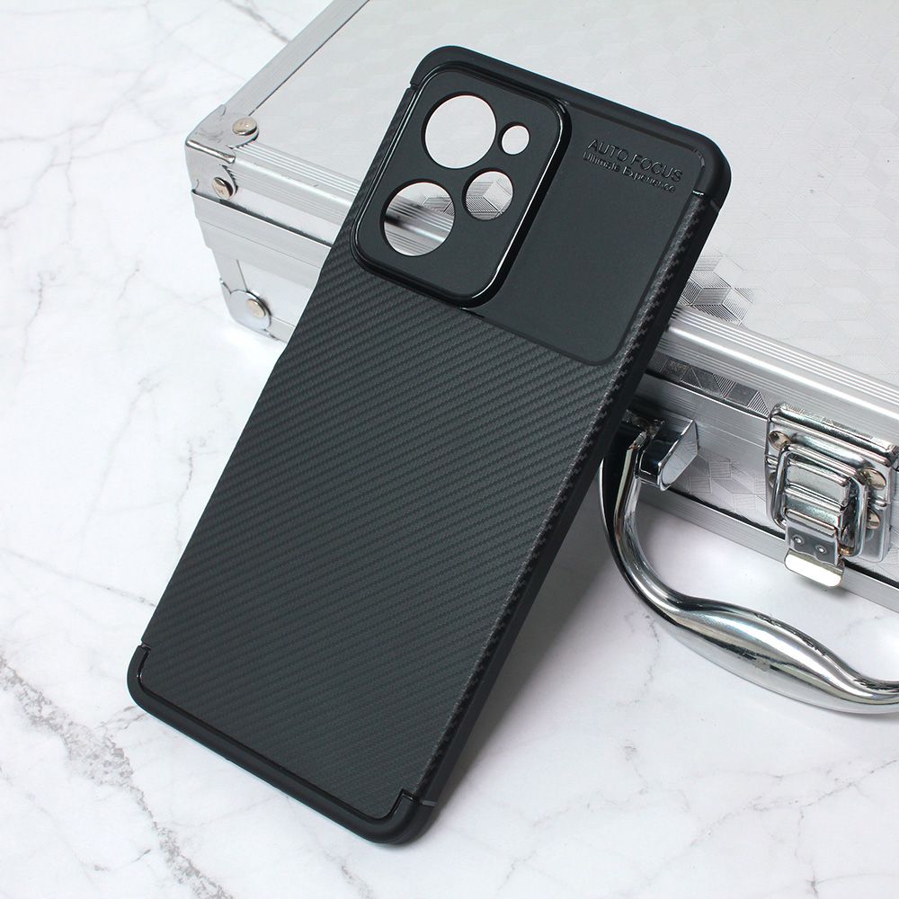 Torbica Defender Carbon za Xiaomi Redmi Note 12 Pro 5G (EU) crna