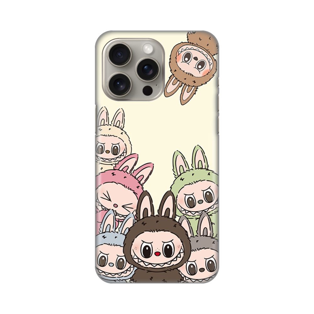 Torbica Silikonska Print za iPhone 15 Pro 6.1 La Bubu