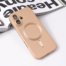 Slika Torbica Magsafe Chrome za iPhone 16 6.1 gold
