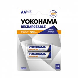 Slika Baterija nikl MH Yokohama 1.2V AA 2450mAh BL2 (punjiva)