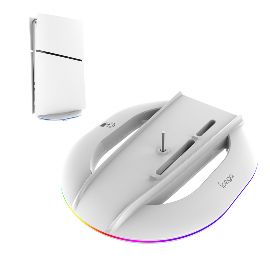 iPega PG-P5S035 vertikalni stalak za PS5 slim/PRO beli