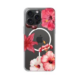 Torbica Print Magsafe za iPhone 15 Pro Max 6.7 Hibiscus