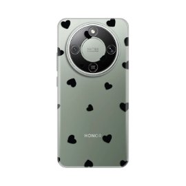 Slika Torbica Silikonska Print Skin za Honor Magic 8 Lite Hearts