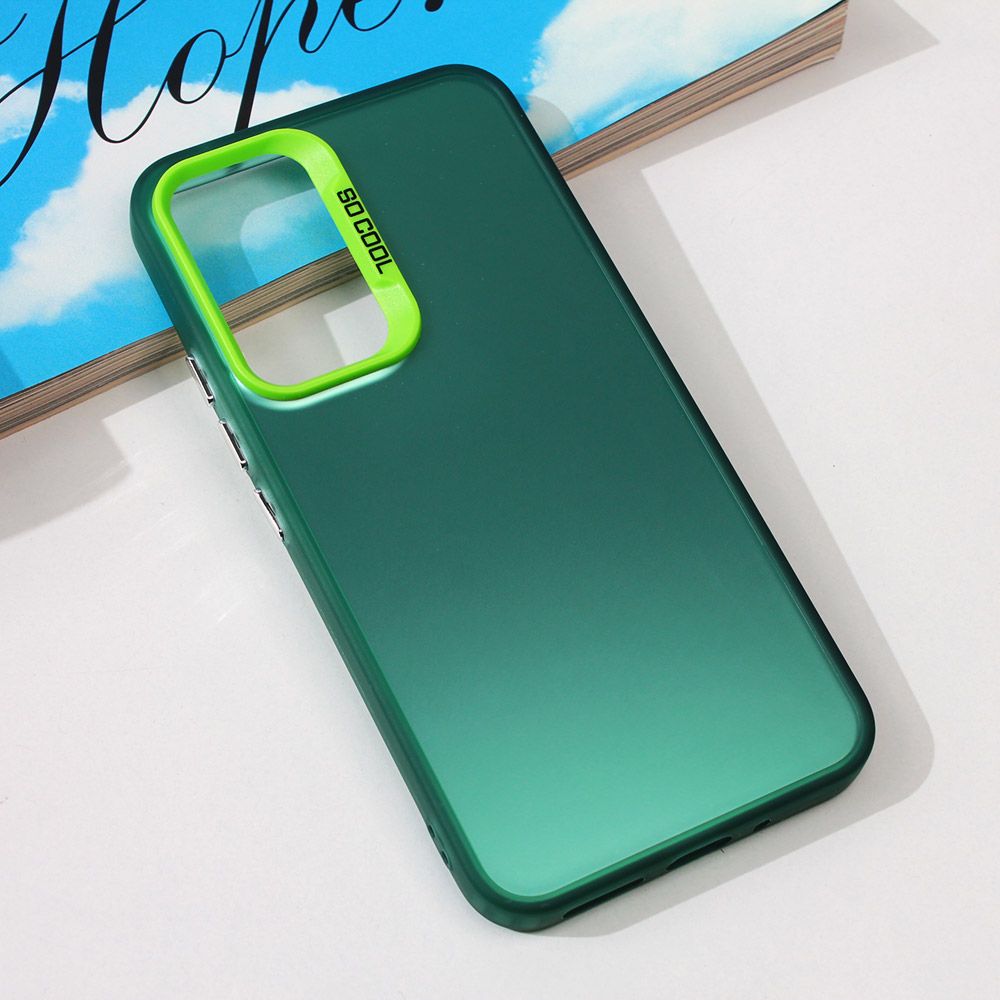 Torbica Clear za Samsung A546B Galaxy A54 5G zelena