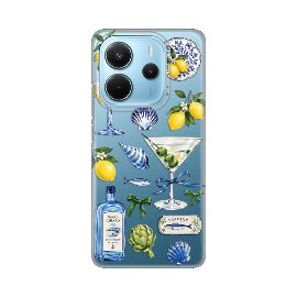 Slika Torbica Silikonska Print za Xiaomi Redmi Note 14 4G (SRB) Mediterranean Martini