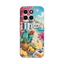 Slika Torbica Silikonska Print Skin za Honor X6c Summer in Greece
