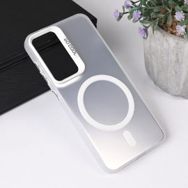 Slika Torbica Magsafe Clear za Samsung S931B Galaxy S25 srebrna