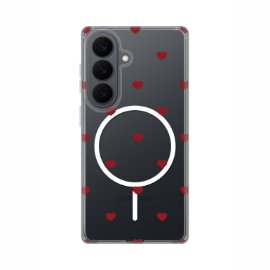 Slika Torbica Print Magsafe za Samsung S941B Galaxy S26 Red Hearts