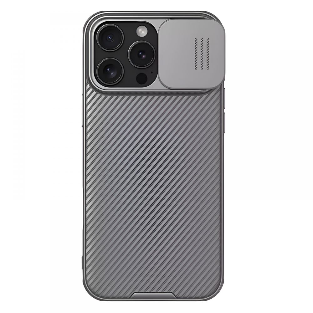 Torbica Nillkin CamShield Pro za iPhone 16 Pro 6.3 siva
