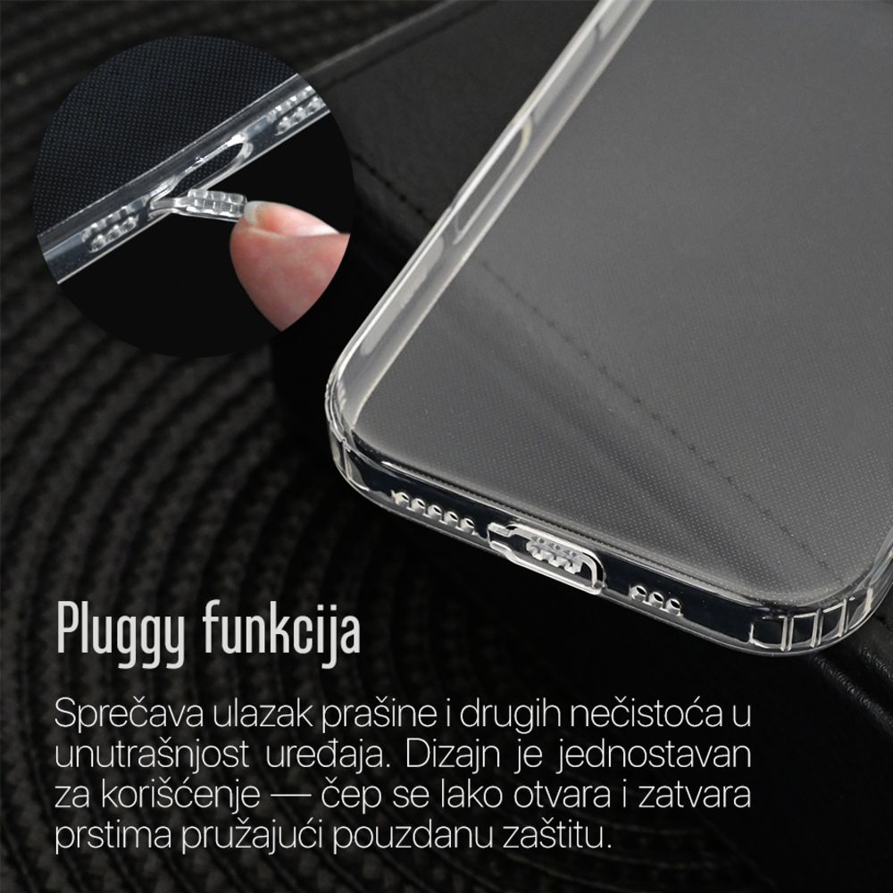 Torbica Sil.ultra Thin Iphone 17 6.3 Transparent  223397 - slika 2