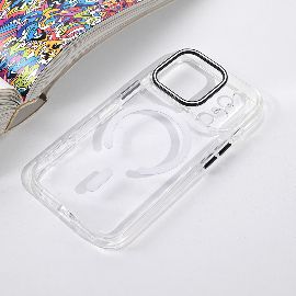Torbica Magsafe Color Pop za iPhone 17 Pro 6.3 bela