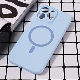 Torbica Magsafe Pure color za iPhone 16 Pro Max 6.9 svetlo plava