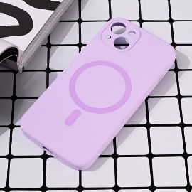 Torbica Magsafe Pure color za iPhone 13 6.1 lila