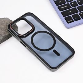 Slika Torbica Magsafe Trendy za iPhone 15 Pro 6.1 crna