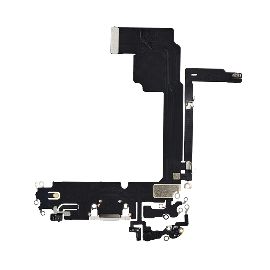 Slika Flet za Iphone 15 Pro Max sa konektorom punjenja (charging board) White Titanium SPO SH